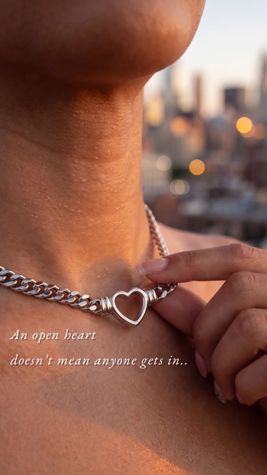 Open Heart close-up creative